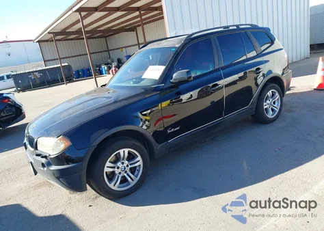 2004 BMW X3 3.0I from USA, damaged, VIN WBXPA93414WC34039